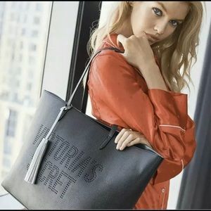 VICTORIA'S SECRET TOTE BAG PURSE FAUX LEATHER